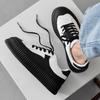 2025 новые кеды на толстой подошве, обувь для доски, INS, повседневная спортивная, студенческая, Мори, Харадзюку, ульззанг, белые мужские кеды