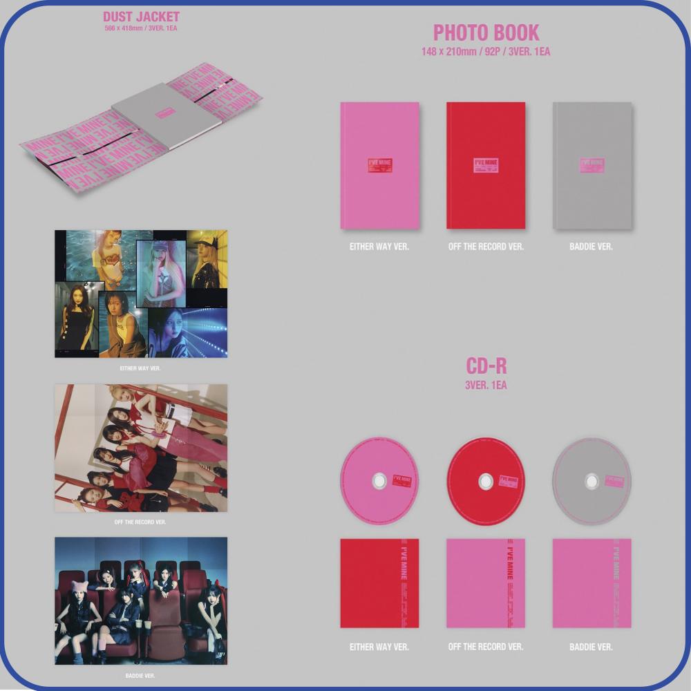 [NAMILMUSIC POB] IVE - IVE MINE (ФОТОАЛЬБОМ вер.)