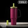 Stainless Steel Vacuum Insulated Tumbler With Ceramic Coated Interior Portable Water Bottle Women Students