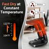 Boot Dryer Shoe Dryer, Glove Dryer & Boot Warmer With Heat Blower, Portable Adjustable Rack And Timer, Folding Design & Quick Drying For Shoes