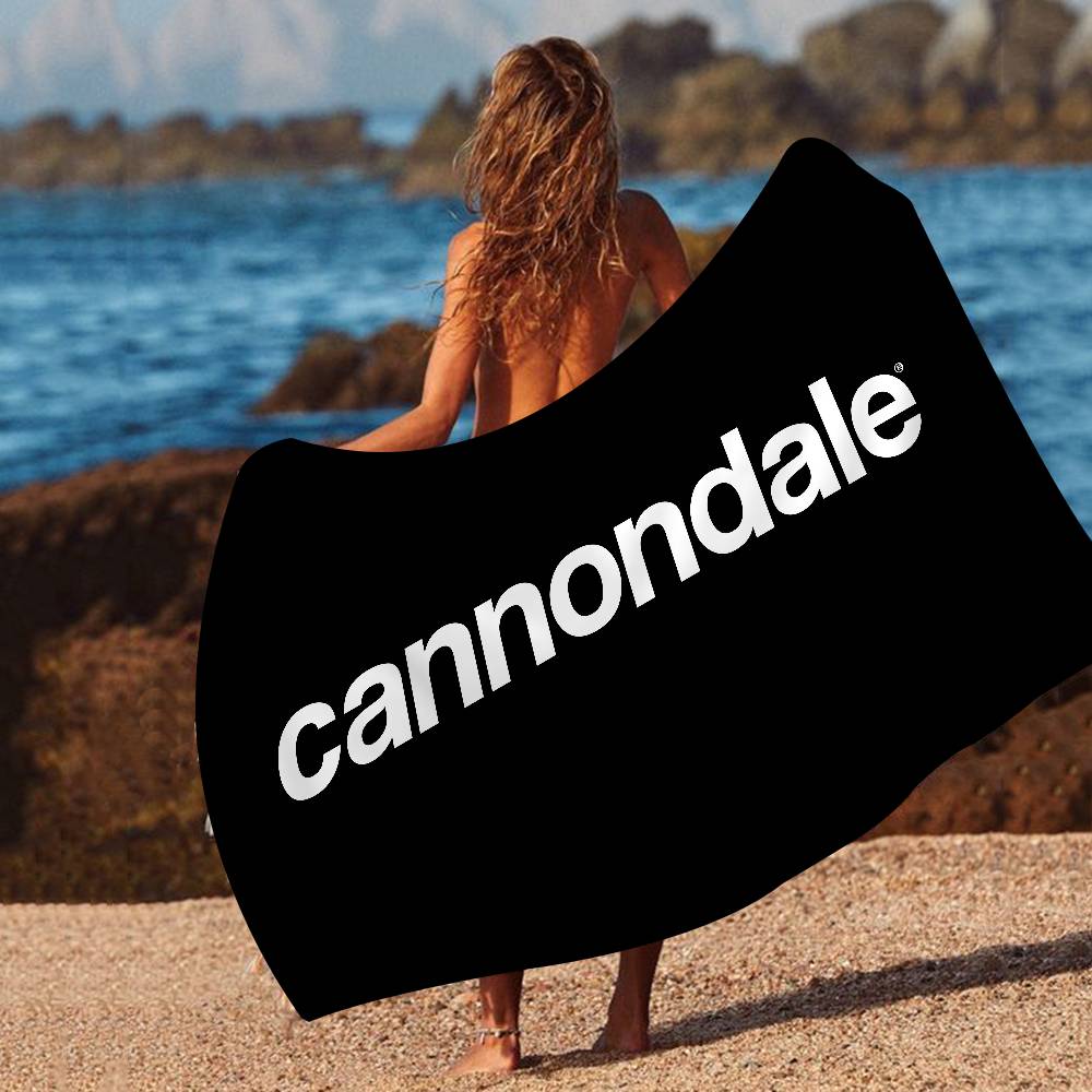 C-Cannondales Микрофибровое одеяло Быстросохнущие пляжные полотенца Большой размер с принтом Супервпитывающее полотенце-одеяло для бассейна