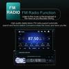 9601 7-дюймовый Bluetooth-совместимый автомобильный FM-радио, аудио-видео MP5-плеер с камерой заднего вида