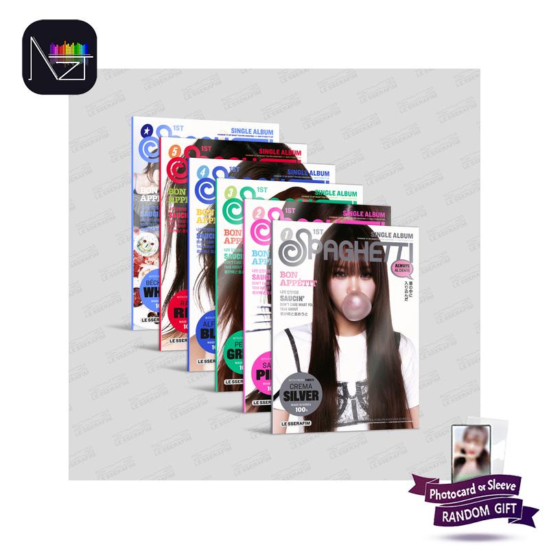 LE SSERAFIM 1st Single Album [SPAGHETTI] (Compact Ver.)