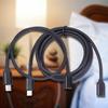 Удлинитель USB 2.0 High Speed 3A Type-C Папа-Мама для Передачи Данных и Зарядки для Ноутбука