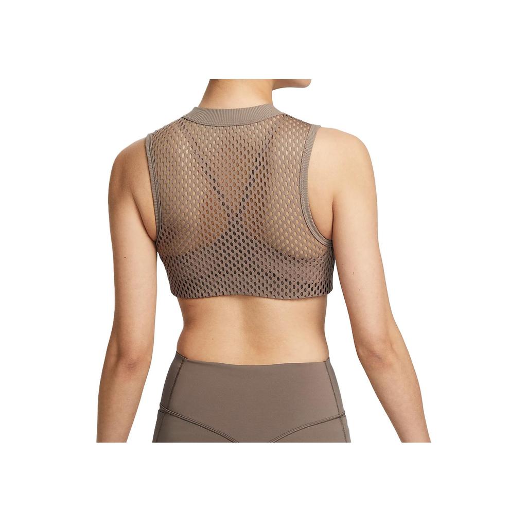 Nike Indy Dri-Fit Минималистичная Мода Универсальный Классический Низкая Поддержка Спортивный Бюстгальтер Женский Спортивный Бюстгальтер Норка-Коричневый Белый HF5421214