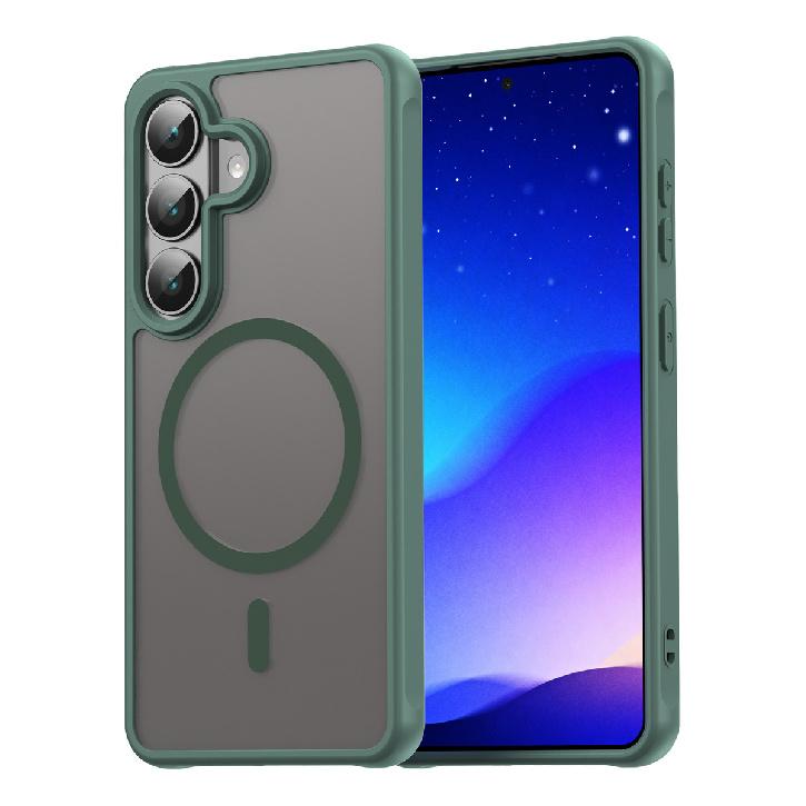 Чехол для телефона Samsung Galaxy S26 Plus, Магнитный противоударный чехол для телефона Samsung Galaxy S26 Plus