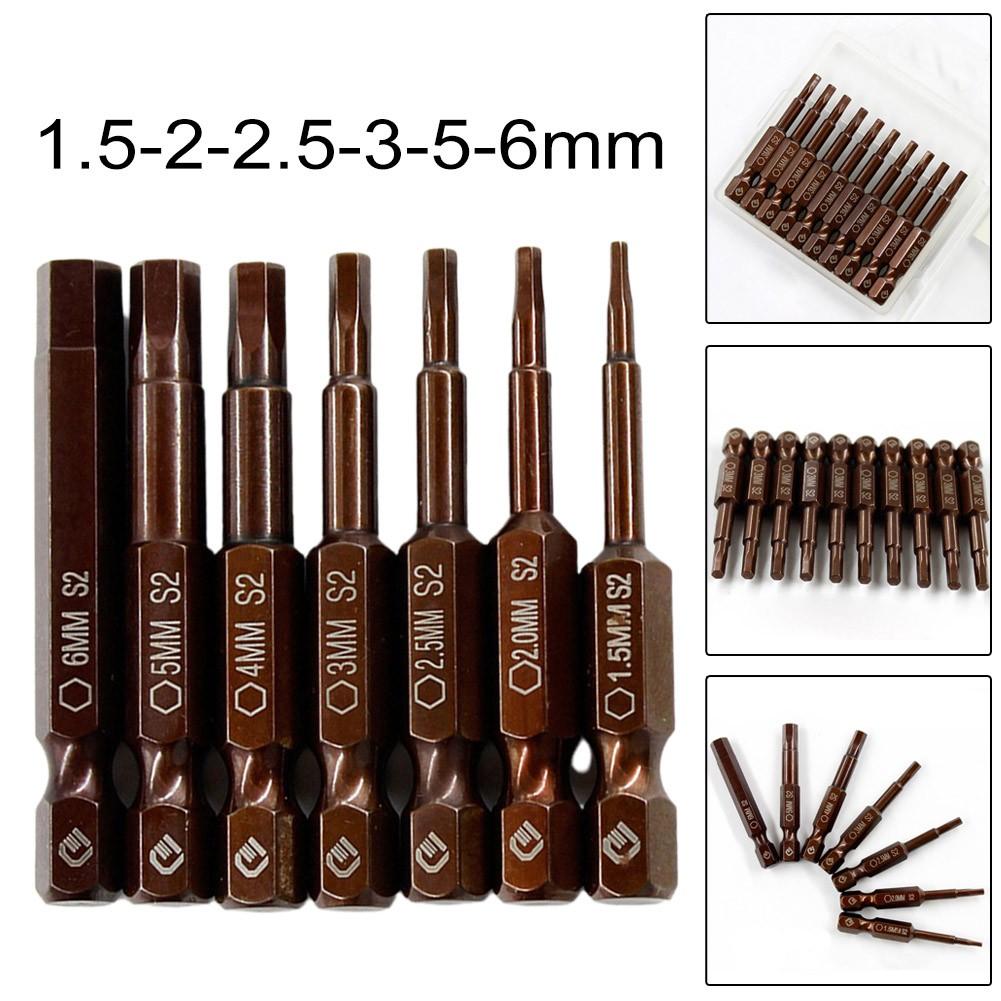 Hexagon Screwdriver Bit Vanadium Steel 50mm Durability