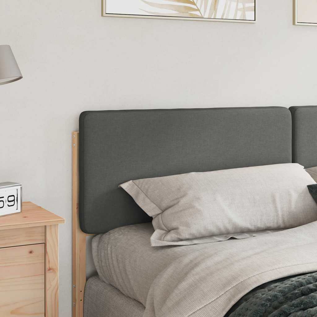 Upholstered Headboard with Headboard in Brown and Light Grey 180 cm