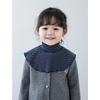 Детский шарф-снуд с воротником-стойкой Осень Мягкий Хлопок Ветрозащитный с флисовой подкладкой INS Спортивный Модный Унисекс Шарф для Малыша