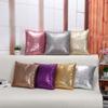 Sequin Pillow Covers Square Glitter Pillow Cases Decorative Sparkling Throw Pillow Covers Cushion Case for Sofa Bedroom Living Room Wedding Home Decor