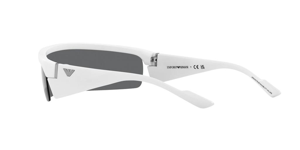 Солнцезащитные очки EA4204U МАТОВЫЙ БЕЛЫЙ СЕРЫЙ Линза 36 [Emporio Armani] Оправа/ТЕМНЫЙ
