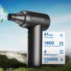 Портативное 130000 об/мин мощное выдувное сопло 4 регулируемых уровня, многопоточный расход, турбореактивный вентилятор, беспроводная очистка снега с автомобиля