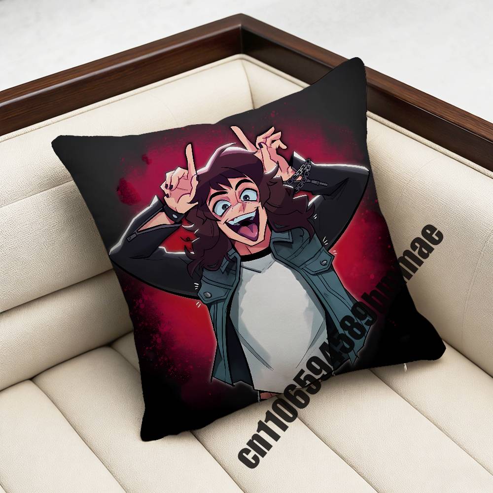 For 45X45Cm 40X40Cm British Actor J-Joseph Quinn Cat Throw Pillow Case Sham Square Car Pillowcase Pad Cushion Cover