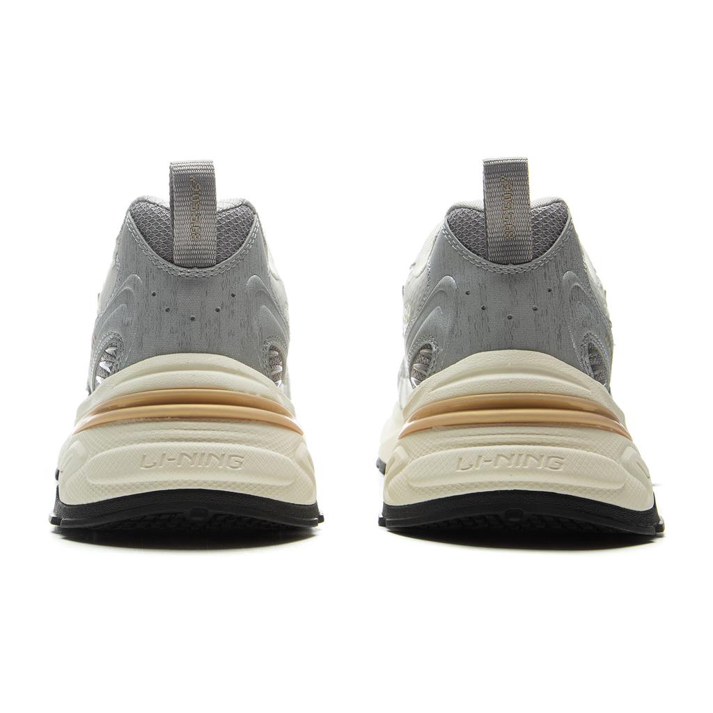 Li Ning Beichen 2K Y2K Millennium Style Comfortable Versatile Retro Thick Sole Increased Height Non-Slip Wear-Resistant Low-Top Dad Shoes AGCU323-6