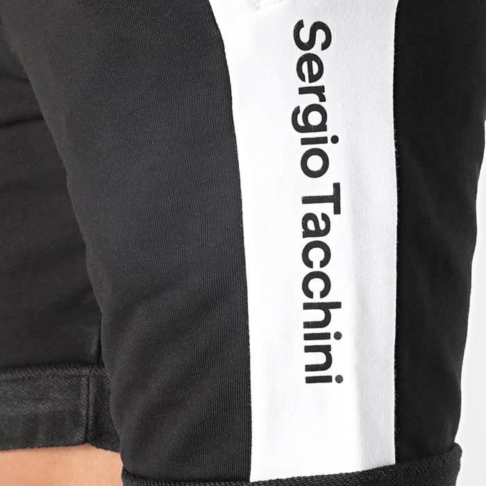 Short Jogging Homme Vunkan - Sergio Tacchini - Noir - Tendance et Respirant