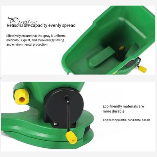 Ручная сеялка 1,5 л, 5-ступенчатая портативная садовая сеялка, простая в использовании, энергосберегающая сеялка, бесшумная сеялка большой емкости для садовой газонной фермы