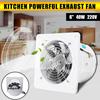 220V 6 Inches Air Ventilation Fans Wall Window For Home Toilet Bathroom Kitchen 40W Vent Exhaust Fan