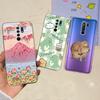 New For Xiaomi Redmi 9 Case Cute Cat Luxury Flower TPU Soft Silicone Clear Cover For Xiaomi Redmi 9 9A 9a 6.53"Bumper Phone Case