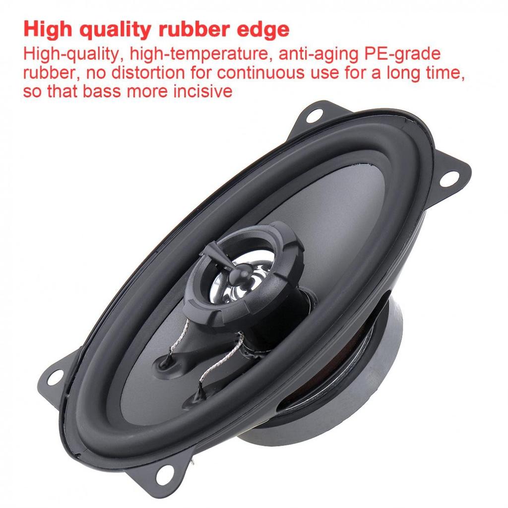 4*6 дюймов 150 Вт аудио полный диапазон частот автомобильный коаксиальный динамик 2-полосный автомузыка стерео Hifi динамики