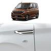 Накладка на переднее крыло Kinotaka для Daihatsu New Move Внешний аэродинамический обвес для Move RS G X L (7-е поколение) Модели LA850/LA860S, Запчасти, Аксессуары,