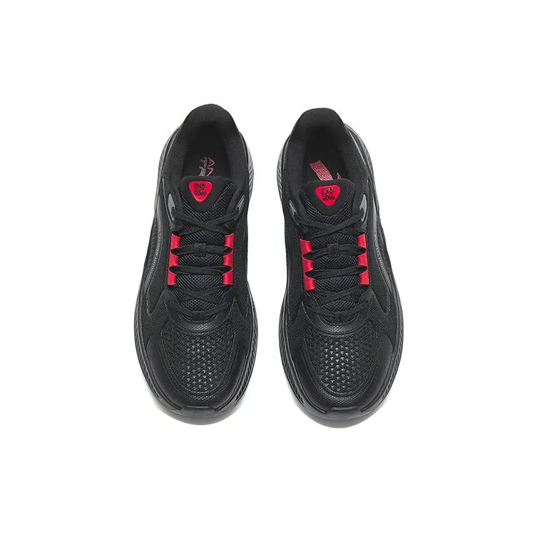 Anta Low top Training Shoes Men's Black Red (Unisex) Training Shoes 112247789 6