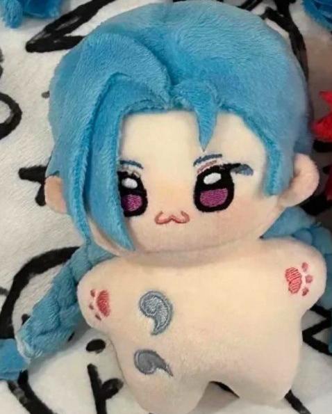 10cm Game Character Twin Plush Doll Keychain Backpack Pendant Birthday Christmas Gift