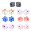 Flower Sunnies Rimless Fashion Sun Glasses Flower Lens Sunglasses Snowflakes Shades Photo Glasses