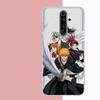 Чехол для телефона «Аниме Блич Куросаки Ичиго» для Samsung A51 A52 A71 A12 для Redmi 7 9 9A для Huawei Honor8X 10i Прозрачный чехол