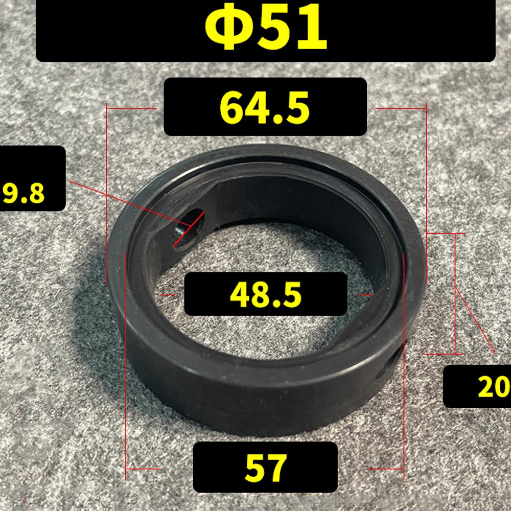 38 51 63 76 102 мм EPDM VMQ Санитарная уплотнительная прокладка Замена для 1,5" 2" 2,5" 3" 4" Tri Clamp Бабочковый клапан Домашнее пивоварение