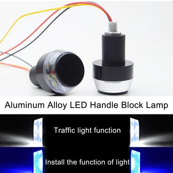 1 шт. водонепроницаемый мотоциклетный светильник, ручка указателя поворота, индикаторная лампа на руле
