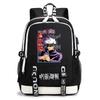 Jujutsu Kaisen Принт Школьный рюкзак Повседневный Аниме Daypack для Мальчиков Девочек Школьная сумка Легкий