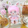 Stylish Exquisite Causal Wear Dressing Props 20cm Idol Doll Printed Clothes Daily Kids Girls Gift Outfit