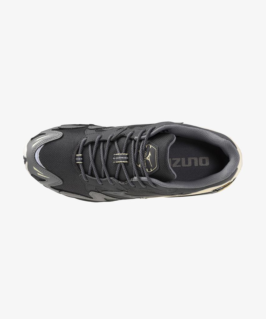 Mizuno (Unisex) Wave Rider 10 - Black Sand:Quiet Shade:Banana Crepe / D1Ga256301