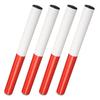 4PCS PVC Relay Baton Red and White Track and Field Baton Sports Running Baton  Field Race
