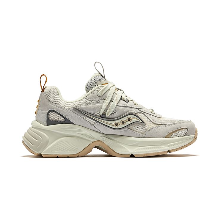 SAUCONY 2K CAVALRY Серый/Бежевый Унисекс Ретро Папины кроссовки S79053-10