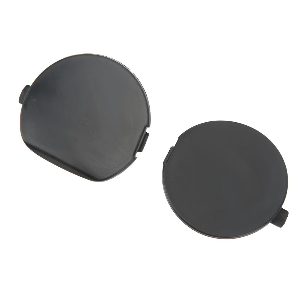 Front Rear Bumper Tow Hook Cover BHN1 50 EL1 BB Black Towing Eye Hook Cap Replacement for Mazda 3