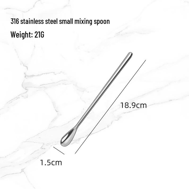 Stainless Steel Long Handle Stirring Spoon Set