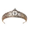 Bridal Jewelry Baroque Retro Crown Wedding Dress Tiara Dress Alloy Rhinestone Jewelry