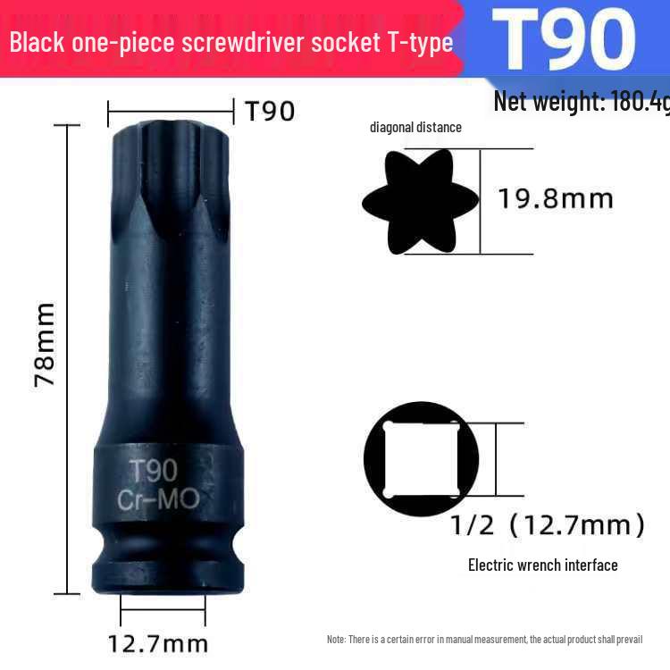Набор 12-гранных Torx головок для пневматических и электрических гайковертов – Отверточные биты для авторемонта