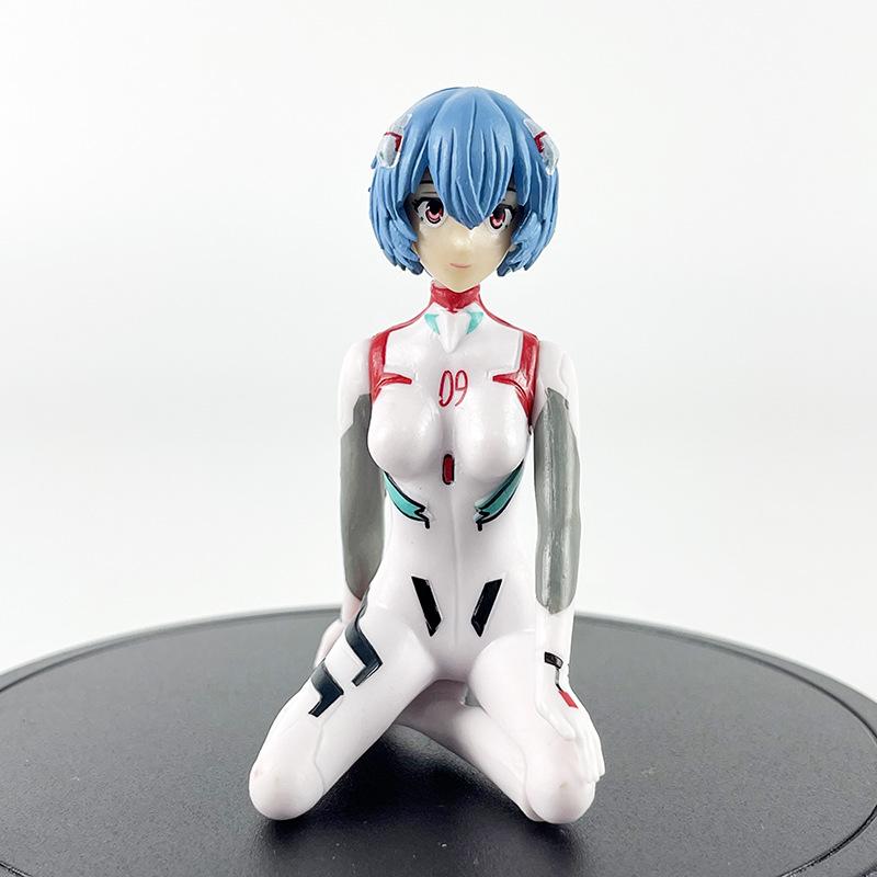 EVA Asuka Rei Mari Figure Set 3Pcs Neon Genesis Evangelion Anime PVC Action Figures Toys for Fans Gift Home Desk Decor