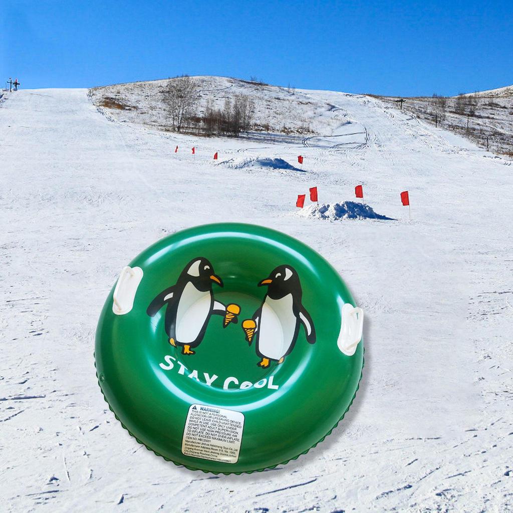 Inflatable Snow Sledding Tube for Family Gatherings, Friend Outings