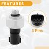 Pack (1) A/C Pressure Switch Sensor Plastic Metal For Toyota Camry 2006-2017