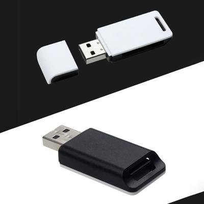 Компактный USB-адаптер-стик с возможностью высокоскоростной передачи данных Адаптер USB A из АБС-пластика Карманный кард-ридер для карт памяти USB 2.0