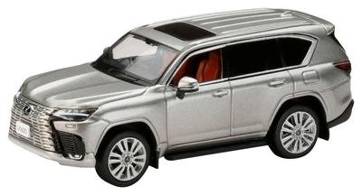 Масштаб HJ64 LEXUS LX600 EXECUTIVE Цвет Sonic Titanium Готовое изделие 1/64