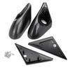 1 пара боковых зеркал из углеродного волокна для Honda Civic 1992-1995 4DR Sedan