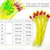 50PCS PE Fly Line Loop Connectors Improve Pull Fly Fishing Loop Connectors  Fly Fishing
