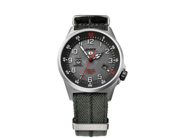 KENTEX Watch Solar 10 ATM Water Resistant Phantom F-4 Phantom II Model S715M-10