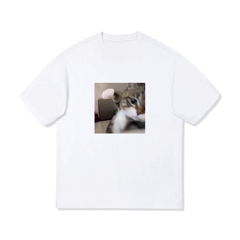 Swing Cat Pet Print Tshirt For Unisex Unisex Summer Fashion Short Sleeve Casual Commuting Fun Graphic Y2k Vintage Tee