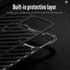 R-JUST RJ-50 For iPhone 16 Pro Aluminum Alloy Armor Case Hollow Shockproof Back Cover
