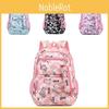 Child Patterned Alphabet Schoolbag Anti Splashing Water Wear Backpack Resistant